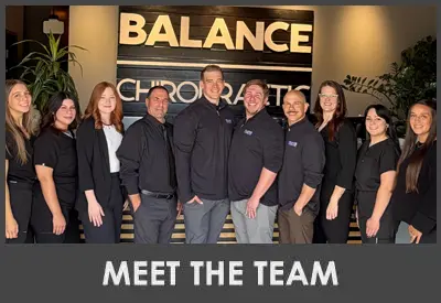 Balance Chiropractic doctors and team members standing together in Colorado Springs, Colorado
